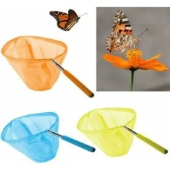 Guadino Da Spiaggia Per Bambini, Rete Per Farfalle Rete Da Pesca Per Bambini Telescopica Multicolore Guadino Per Farfalle Pesci Coccinella Lucciola Pubblica -Giardino di Lusso 69715151 4