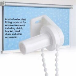 Gruppo Frizione Roller Shade Chain Regolabile Bead Per Shade Curtain Sheer Tube 17mm Kit Accessori Staffa Ruota Frizione Kit Riparazione Puleggia Laterale Alta Qualità -Giardino di Lusso 69715359 5