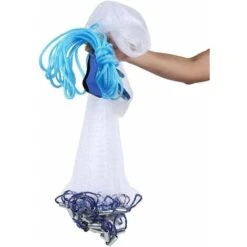 Rete Da Pesca Con Trappola Per Esche, Rete Da Pesca In Monofilamento Di Nylon In Stile Americano Rete Da Lancio Per Esterni A Mano Rete Da Pesca Trappola Per Esche Strumento Per Rete Da Pesca