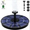 Fontana Solare Galleggiante All'aperto, Pompa Solare Per Laghetto Con 6 Ugelli Per Fontana Da Giardino Per Acquario Con Vasca Per Uccelli -Giardino di Lusso 69717367 1