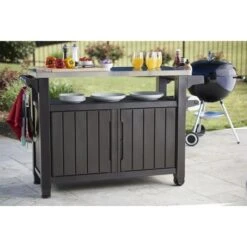 Keter Tavolino In Resina BBQ UNITY XL -Giardino di Lusso 7016981 3
