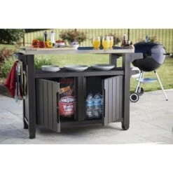 Keter Tavolino In Resina BBQ UNITY XL -Giardino di Lusso 7016981 4