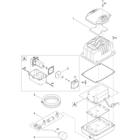 Pontec 43109 PondoAir Set 1800 Ossigenatore Per Stagno E Laghetto 1800 L/h 4 Pontec 43109 PondoAir Set 1800 Ossigenatore Per Stagno E Laghetto 1800 L/h - immagine 2