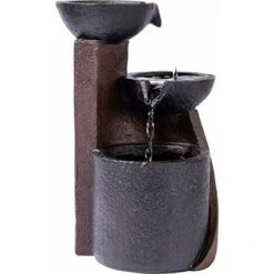 Dobar 3 Ciotole Per Fontana Da Interni, Grigio -Giardino di Lusso 70857378 3