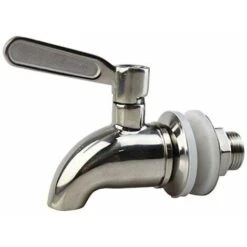 BRITISH BERKEFELD GRAVITY PURIFICATORE D'ACQUA AQUA-TECHNIQUES RUBINETTO IN OTTONE CROMATO