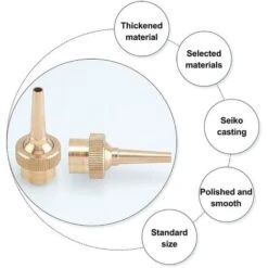 Ugelli Per Fontana Irrigatore Per Paesaggio In Ottone Irrigatore A Spruzzo Con Direzione Regolabile -Giardino di Lusso 71370009 4