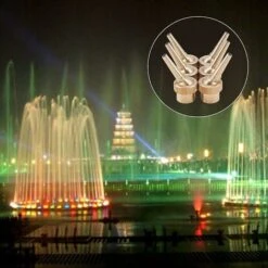 Ugelli Per Fontana Irrigatore Per Paesaggio In Ottone Irrigatore A Spruzzo Con Direzione Regolabile -Giardino di Lusso 71370009 5