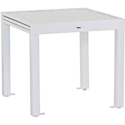 Tavolo Estensibile Da Giardino In Alluminio 82-163 Cm Lipari Bianco 9 Tavolo Estensibile Da Giardino In Alluminio 82-163 Cm Lipari Bianco -Giardino di Lusso 71802440 3
