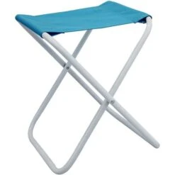 Sgabello Acciaio - Oxford Per Campeggio Spiaggia Mare Piscina Giardino