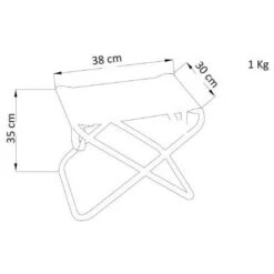 Sgabello Acciaio - Oxford Per Campeggio Spiaggia Mare Piscina Giardino -Giardino di Lusso 7566778 3