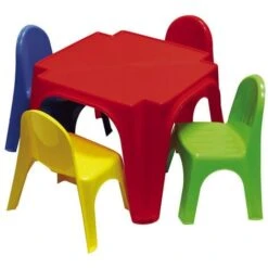 Tavolo Pic Nic Da Esterno Per Bambini Con 4 Sedute Modello 4 Amici