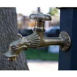 Rubinetto Per Fontane In Ottone Mod. Dragone Attacco 1/2" Papillon -Giardino di Lusso 762350 2