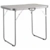TAVOLO Tavolino Da PICNIC In ACCIAIO 80X60X70H Cm PIEGHEVOLE PAPILLON -Giardino di Lusso 762363 1