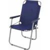 SEDIA PIEGHEVOLE IN ACCIAIO E PVC Con Braccioli Colore BLU 65X55X44 PAPILLON -Giardino di Lusso 762365 1