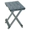 Sgabello Rettangolare Alluminio Camping - Cm.30x25x40h. Pieghevole -Giardino di Lusso 76433747 1