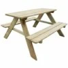 Nova Tavolo Da Picnic Per Bambini 89 X 89-6 X 50-8 Cm In Legno Di Pino -Giardino di Lusso 77423797 1