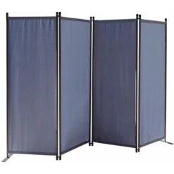 4 Pezzi. Coperchio Di Ricambio 165 X 220 Cm Copridivisorio Privacy Grigio -Giardino di Lusso 78574588 3