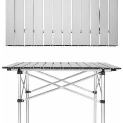 Tavolo Da Camping In Alluminio 70x70x70cm, Pieghevole - Tavolo Da Campeggio, Tavolo Campeggio, Tavolo Pieghevole Campeggio 9 Tavolo Da Camping In Alluminio 70x70x70cm, Pieghevole - Tavolo Da Campeggio, Tavolo Campeggio, Tavolo Pieghevole Campeggio -Giardino di Lusso 8008118 3