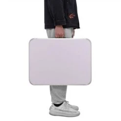 Tavolo Campeggio Picnic Alluminio 60x45x50 Pieghevole Valigetta Piano Formica -Giardino di Lusso 80438025 5