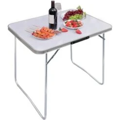 WOLTU Tavolino Da Campeggio Pieghevole Tavolo Portatile Da Picnic Giardino Alu Bianco 9 WOLTU Tavolino Da Campeggio Pieghevole Tavolo Portatile Da Picnic Giardino Alu Bianco -Giardino di Lusso 80878959 3