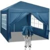 WOLTU Gazebo Da Giardino Tendone Tenda Per Festa Party Con Parti Laterali 3x3 M Blu -Giardino di Lusso 80879390 1