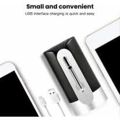 Pompa Dell'acqua Potabile Distributore Di Acqua Elettrico Automatico Sistema Di Pompaggio Alimentazione Idrica Di Ricarica USB READCLY -Giardino di Lusso 80961356 2