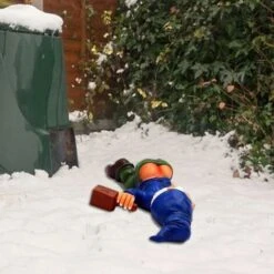 Gnomo Da Giardino Divertente Gnomo Da Giardino All'aperto Gnomo In Resina Statua Nano Ubriaco Scultura Per Giardino Di Casa Cortile Prato Portico Ornamento Per Esterni Regalo-READCLY -Giardino di Lusso 80961941 4