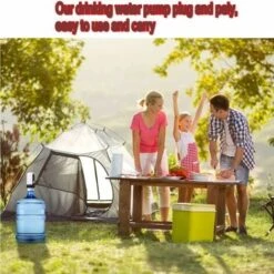 Pompe à Bouteille D'eau, Pompe à Eau Potable Automatic De Chargement USB De 5 Gallons, Pichets Universels De 2 à 5 Gallons Distributore Di Bouteille D'eau électrique Portable Pour Bureau, Camping READ -Giardino di Lusso 80962142 2