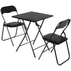 Tavolo Pieghevole 2 Posti Nero - 5 Five Simply Smart -Giardino di Lusso 83769842 4