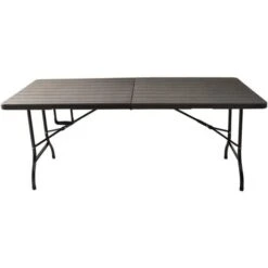TAVOLO PIEGHEVOLE RICHIUDIBILE CAMPEGGIO GIARDINO ESTERNO 180x70x74 M