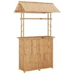Set Da Bar 3 Pz In Bambù VidaXL -Giardino di Lusso 85688985 4