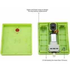 Pompa Ad Aria Per Acquario, Pompa Per Ossigeno Portatile A Batteria BR-Vie Con Pietra Porosa E Tubi Per Acquario E Coltura Idroponica -Giardino di Lusso 85908770 3