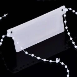 MINKUROW Tenda Verticale Tenda Verticale In Plastica Kit 10 M Peso Stecca 20 Pezzi Tende Verticali Con Catena A Maglie Da 10 Metri Per Tenda A Lamelle Verticali Da 3,5 Pollici/ 89 Mm -Giardino di Lusso 85922229 5