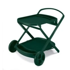 Carrello Portabibite Perlage Verde Bosco