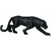 Statue Decorative, Scultura, Decorazione Soggiorno Oggetto Moderno, Decorazione, Animali In Resina, Decorazione Statuetta In Leopardo Nero -Giardino di Lusso 86171010 1