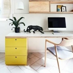 Statue Decorative, Scultura, Decorazione Soggiorno Oggetto Moderno, Decorazione, Animali In Resina, Decorazione Statuetta In Leopardo Nero -Giardino di Lusso 86171010 4