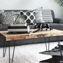 Statue Decorative, Scultura, Decorazione Soggiorno Oggetto Moderno, Decorazione, Animali In Resina, Decorazione Statuetta In Leopardo Nero -Giardino di Lusso 86171010 5