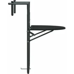 Tavolo Da Balcone GTA Nero 60x64x83,5 Cm Plastica Effetto Rattan 11 Tavolo Da Balcone GTA Nero 60x64x83,5 Cm Plastica Effetto Rattan -Giardino di Lusso 86181782 5