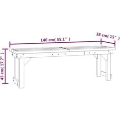 Set Da Pranzo Per Giardino 3 Pz In Legno Di Pino Impregnato VidaXL -Giardino di Lusso 86512161 3
