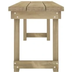 Set Da Pranzo Per Giardino 3 Pz In Legno Di Pino Impregnato VidaXL -Giardino di Lusso 86512161 5