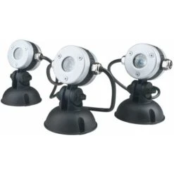 Oase 50512 Lunaqua Mini LED, Set Di 2, Nero