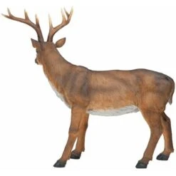 Design Toscano Grande Cervo Maschio Statua Richiamo Per Cervi Statua Animale, Poliresina, A Colori, 71 Cm -Giardino di Lusso 86632099 3