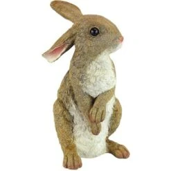 Design Toscano QM200681 Statua Coniglio Da Giardino In Piedi, Hopper Il Coniglietto, 16.5x15x29 Cm -Giardino di Lusso 86633956 4