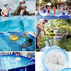 Materiali Filtranti Per Laghetti Palle Del Filtro Dello Stagno 1400g, Materiale Del Filtro Polysphere, Sostituiscono La Sabbia Del Filtro HENGMEI -Giardino di Lusso 88136721 4