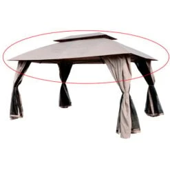 Telo Ricambio Gazebo Anacapri 3x4