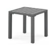Tavolino Da Giardino In Alluminio Antracite -Giardino di Lusso 88816561 1