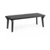 Dmora Tavolo Da Esterno Mercurio, Tavolo Rettangolare, Tavolo Allungabile Da Giardino O Da Bar, 100% Made In Italy, Cm 160-220x90h74, Antracite -Giardino di Lusso 89058566 1
