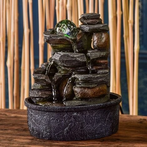 Fontana In Resina Naturale Satya 4 Fontana In Resina Naturale Satya - immagine 2