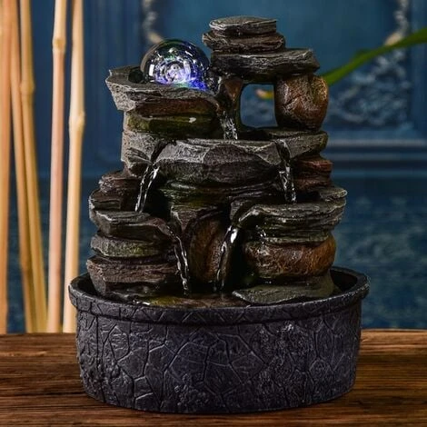 Fontana In Resina Naturale Satya 5 Fontana In Resina Naturale Satya - immagine 3