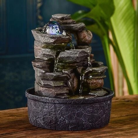 Fontana In Resina Naturale Satya 6 Fontana In Resina Naturale Satya - immagine 4